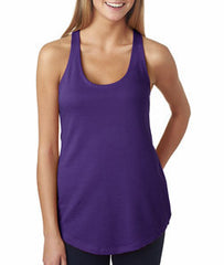 6933 Next Level The Racerback Terry Tank Purple Rush