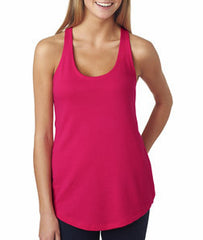 6933 Next Level The Racerback Terry Tank Raspberry