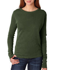 7015 Chouinard Ladies' Long-Sleeve Micro Thermal Hemp Pgmdye