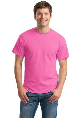 Gildan - DryBlend 50 Cotton/50 Poly T-Shirt. 8000 Azalea
