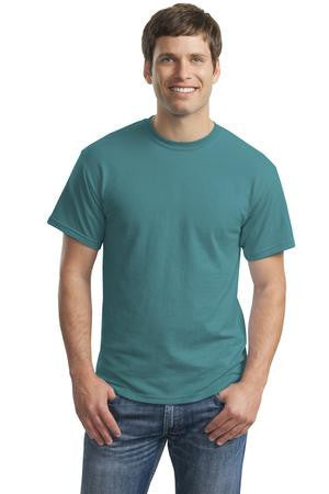 Gildan - DryBlend 50 Cotton/50 Poly T-Shirt. 8000 Jade Dome