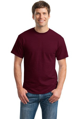Gildan - DryBlend 50 Cotton/50 Poly T-Shirt. 8000 Maroon