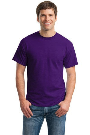 Gildan - DryBlend 50 Cotton/50 Poly T-Shirt. 8000 Purple