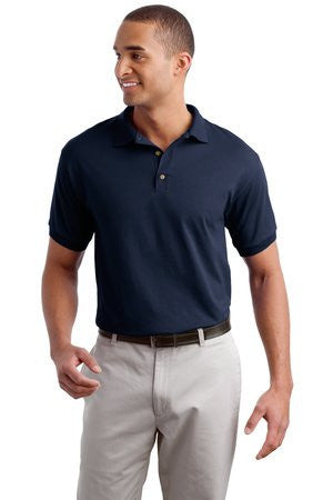 Gildan - DryBlend 6-Ounce Jersey Knit Sport Shirt.  8800 Navy