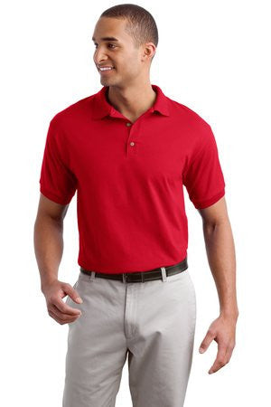 Gildan - DryBlend 6-Ounce Jersey Knit Sport Shirt.  8800 Red