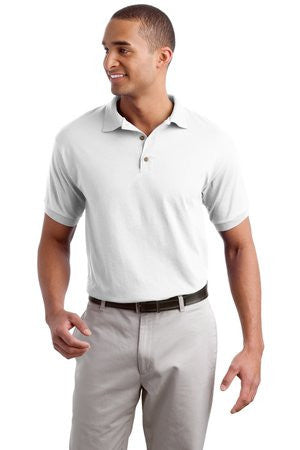 Gildan - DryBlend 6-Ounce Jersey Knit Sport Shirt.  8800 White