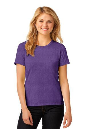 Anvil Ladies 100% Ring Spun Cotton T-Shirt. 880 Heather Purple