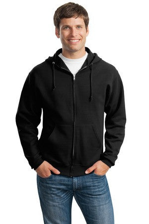 JERZEES - NuBlend Full-Zip Hooded Sweatshirt.  993M Black