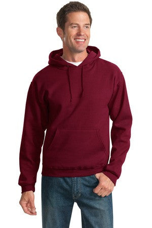 JERZEES - NuBlend Pullover Hooded Sweatshirt.  996M Cardinal