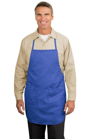 Port Authority Full Length Apron.  A520 Faded blue