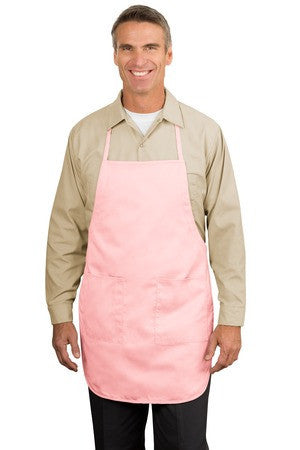 Port Authority Full Length Apron.  A520 Light pink