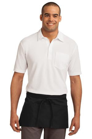 Port Authority Easy Care Waist Apron with Stain Release. A702 Black