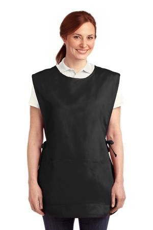 Port Authority Easy Care Cobbler Apron with Stain Release. A705 Black