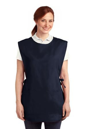 Port Authority Easy Care Cobbler Apron with Stain Release. A705 Navy