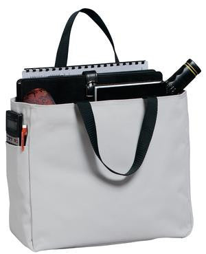 Port & Company -Improved  Essential Tote.  B0750 Chrome