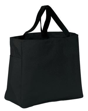 Port & Company -Improved  Essential Tote.  B0750 Black