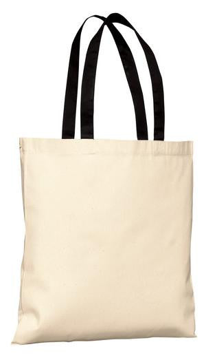 Port & Company - Budget Tote.  B150 Natural/black