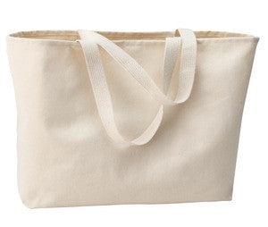 Port & Company - Jumbo Tote.  B300 Natural