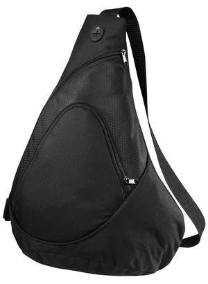 Port & Company - Honeycomb Sling Pack. BG1010 Black