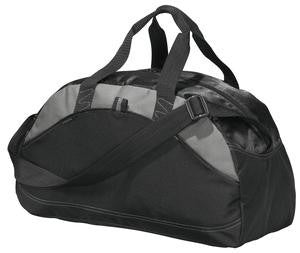 Port & Company - Small Contrast Duffel. BG1060 Black