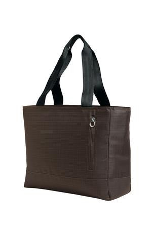 Port Authority Ladies Laptop Tote. BG401 Espresso