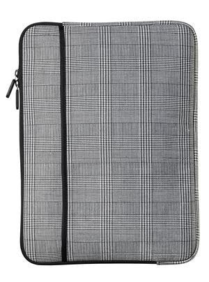 Port Authority 14.1' Classic Laptop Sleeve. BG652M Black plaid