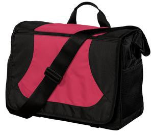 Port Authority Midcity Messenger.  BG78 Cardinal/black