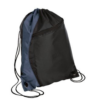 Port & Company -  Colorblock Cinch Pack. BG80 Navy/black