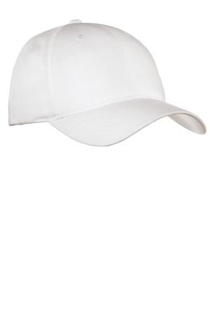 Port Authority Fine Twill Cap.  C800 White