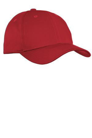 Port Authority Fine Twill Cap.  C800 Red