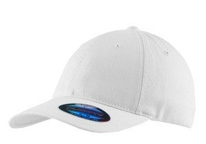 Port Authority Flexfit Garment Washed Cap. C809 White