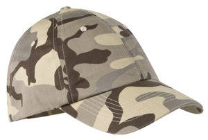 Port Authority Camouflage Cap.  C851 Desert camo