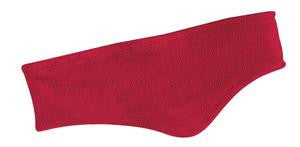 Port Authority R-Tek Stretch Fleece Headband.  C910 Red