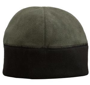 Port Authority Fleece Beanie. C918 Mineral Green/Black