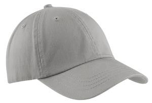 Port & Company - Washed Twill Cap.  CP78 Chrome
