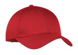 Port & Company - Six-Panel Twill Cap.  CP80 Red