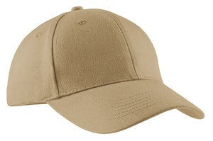 Port & Company - Brushed Twill Cap.  CP82 Khaki