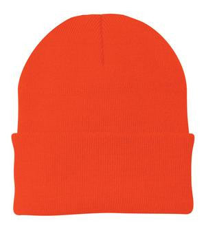 Port & Company - Knit Cap.  CP90 Athletic Orange