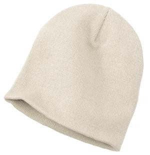 Port & Company - Knit Skull Cap.  CP94 Stone