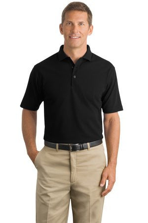 CornerStone - Industrial Pique Polo. CS402 Black