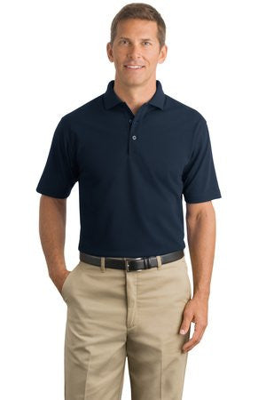 CornerStone - Industrial Pique Polo. CS402 Navy