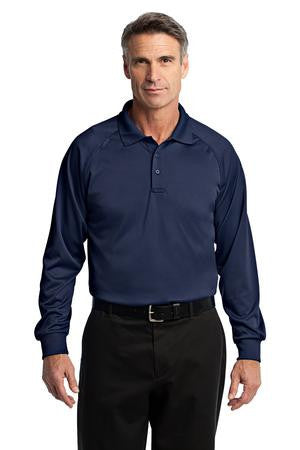 CornerStone - Select Long Sleeve Snag-Proof Tactical Polo. CS410LS Dark navy