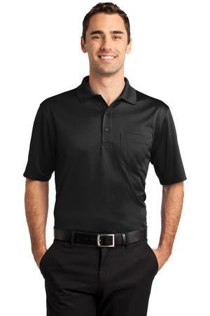 CornerStone Select Snag-Proof Pocket Polo. CS412P Black