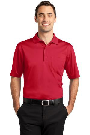 CornerStone Select Snag-Proof Pocket Polo. CS412P Red