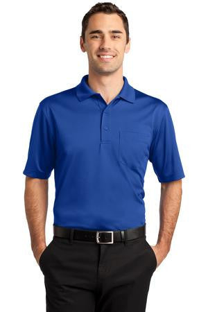 CornerStone Select Snag-Proof Pocket Polo. CS412P Royal