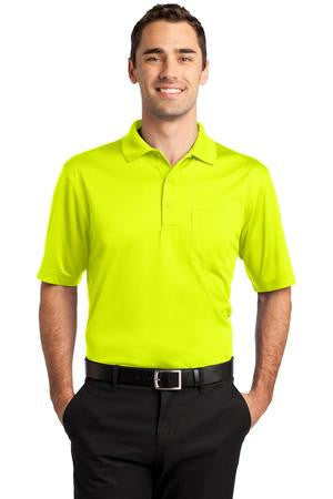 CornerStone Select Snag-Proof Pocket Polo. CS412P Safety yellow