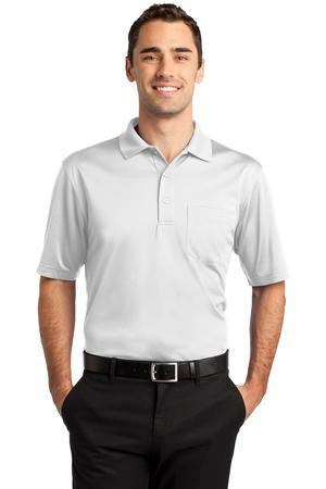 CornerStone Select Snag-Proof Pocket Polo. CS412P White