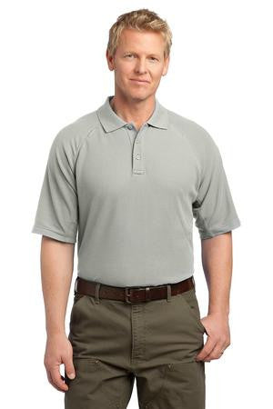 CornerStone - EZCotton Tactical Polo. CS414 Light grey
