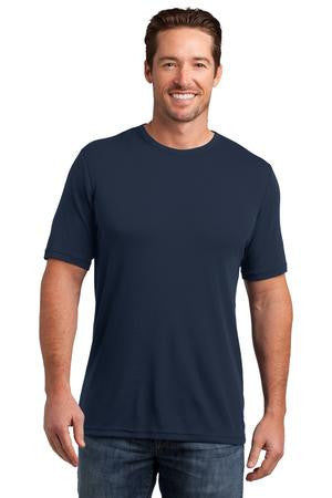 District Made Mens Mini Rib Crew Tee. DM300 New navy