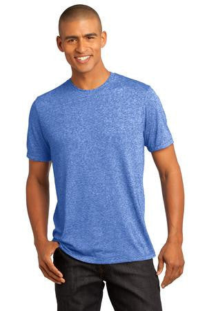 District Made - Mens Microburn Crew Tee. DM362 Deep royal